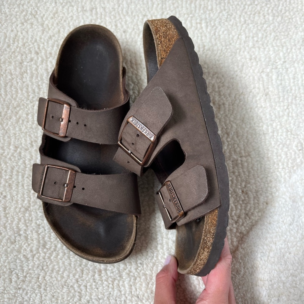 Birkenstock in mocha